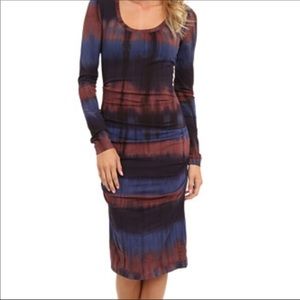 Nicole Miller Artelier tie dye dress, bodycon